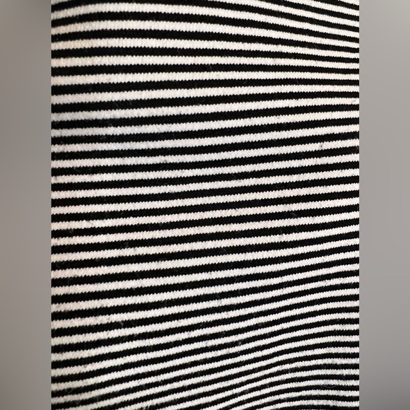 || BCBG || RIBBED STRIPPED PENCIL SKIRT || NAUTICAL || - Picture 5 of 5